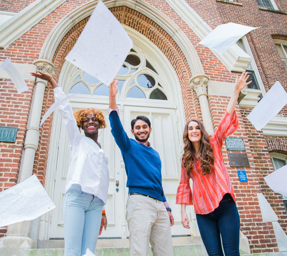 Students Smiling