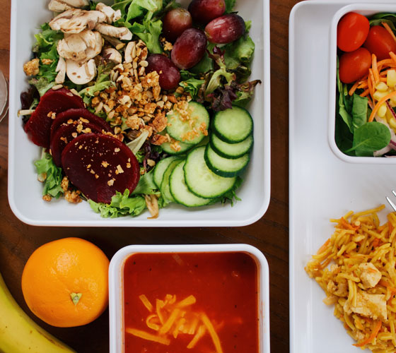 Food spread from the Farmer's Market