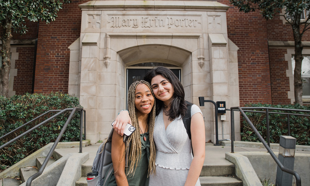 Jenna Willis and Emily Sosa