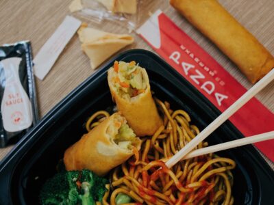 Photo of a meal from Panda Express