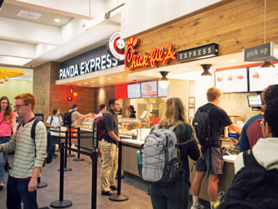 Panda Express and Chick-Fil-a at the University Center